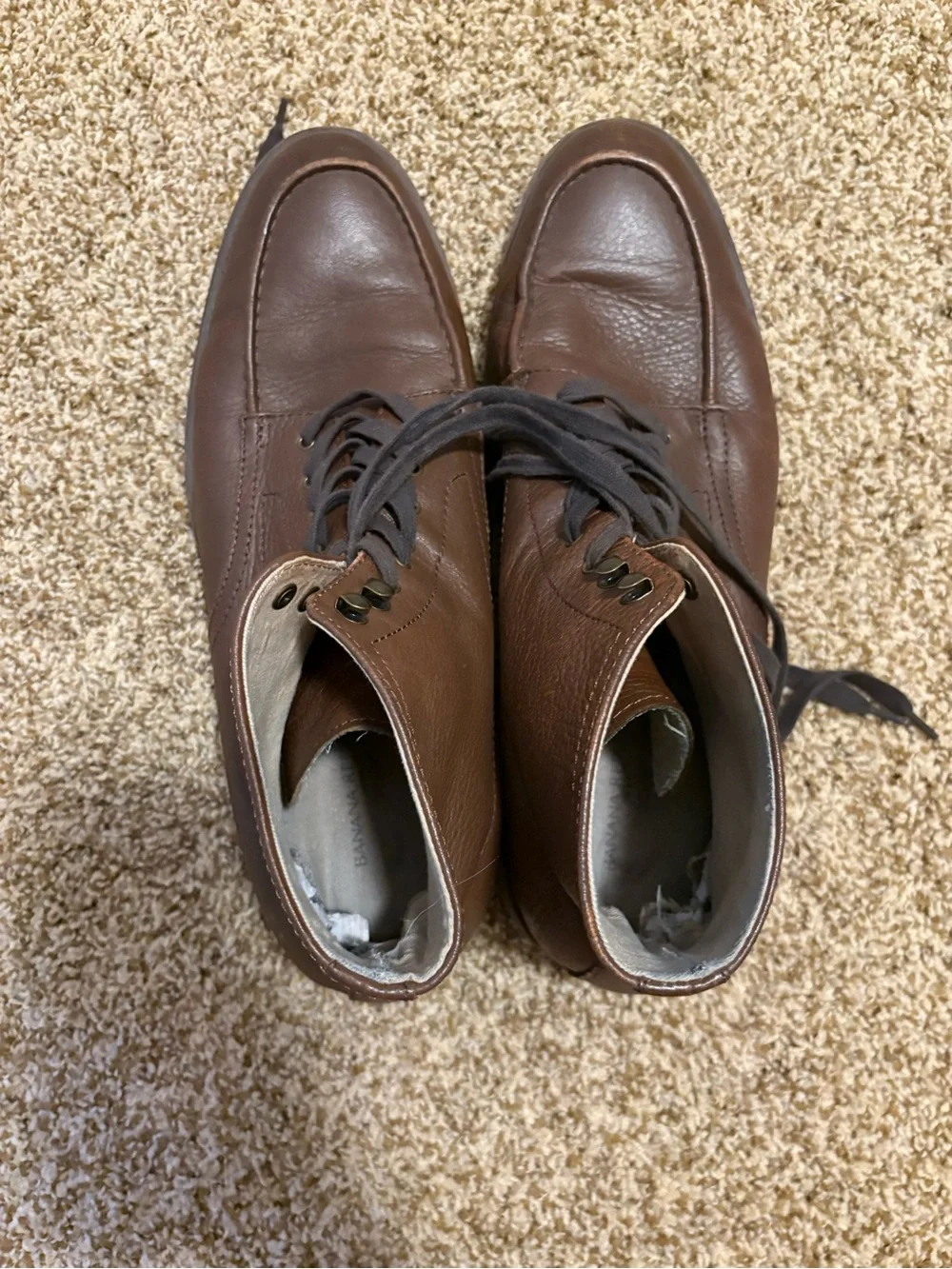 Banana Republic Brown Leather Chukka Boots Men’s Size 11